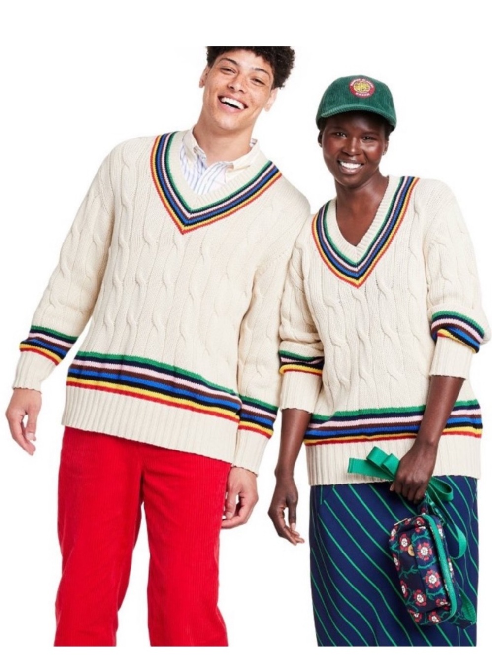 NWT Rowing Blazers x Target Cable Knit Sweater